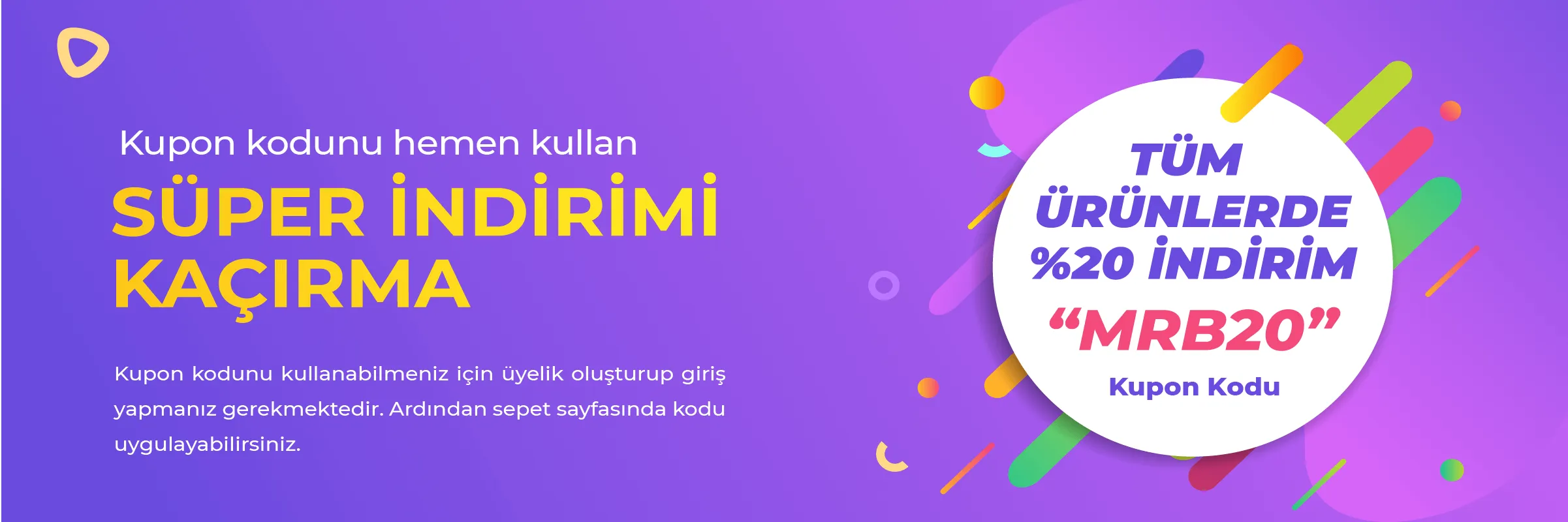 İlk Siparişe Özel İndirim Kampanyası