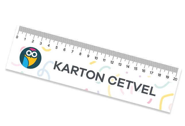 Karton Cetvel