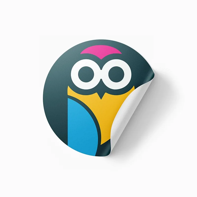 Yuvarlak Sticker Etiket